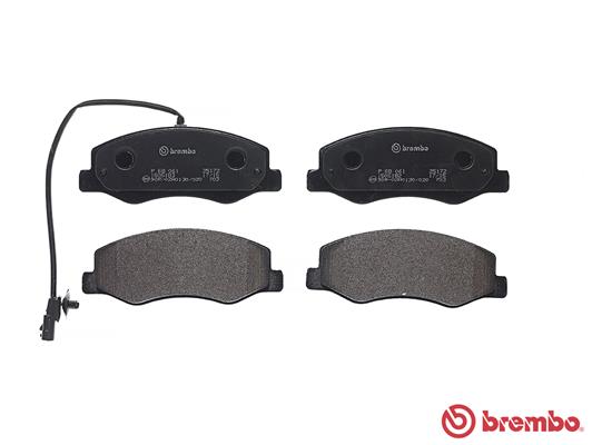 A.B.S. P 68 061 BREMBO Bremsbelagsatz, Scheibenbremse